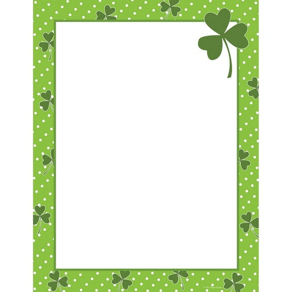 Great Papers Clover Dots Letterhead 80/Pack 2013226
