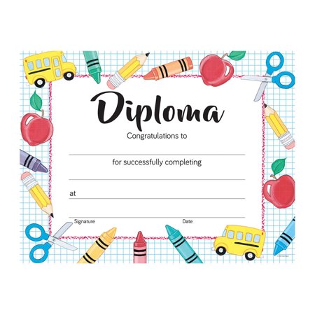 Great Papers Grade School Diploma - Letter A Size (8.5 in x 11 in) 65 lbs - 15 sheet(s) certificate paper