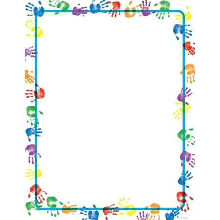 Great Papers! Baby Handprints Letterhead, 8.5 x 11 Inches, 80 Count (2013135)