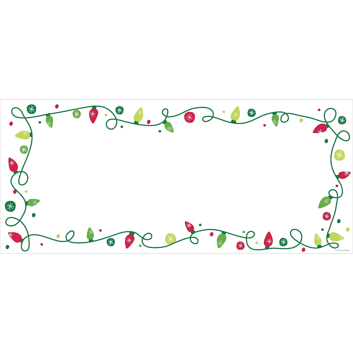 Great Papers Holiday Card Envelopes String Of Lights Elope 40/Count 2013270
