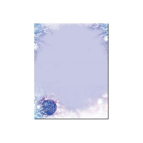 Great Papers! Holiday Sparkle Letterhead / 50 Sheets 8.5" x 11" Elegant & Chic Christmas Paper