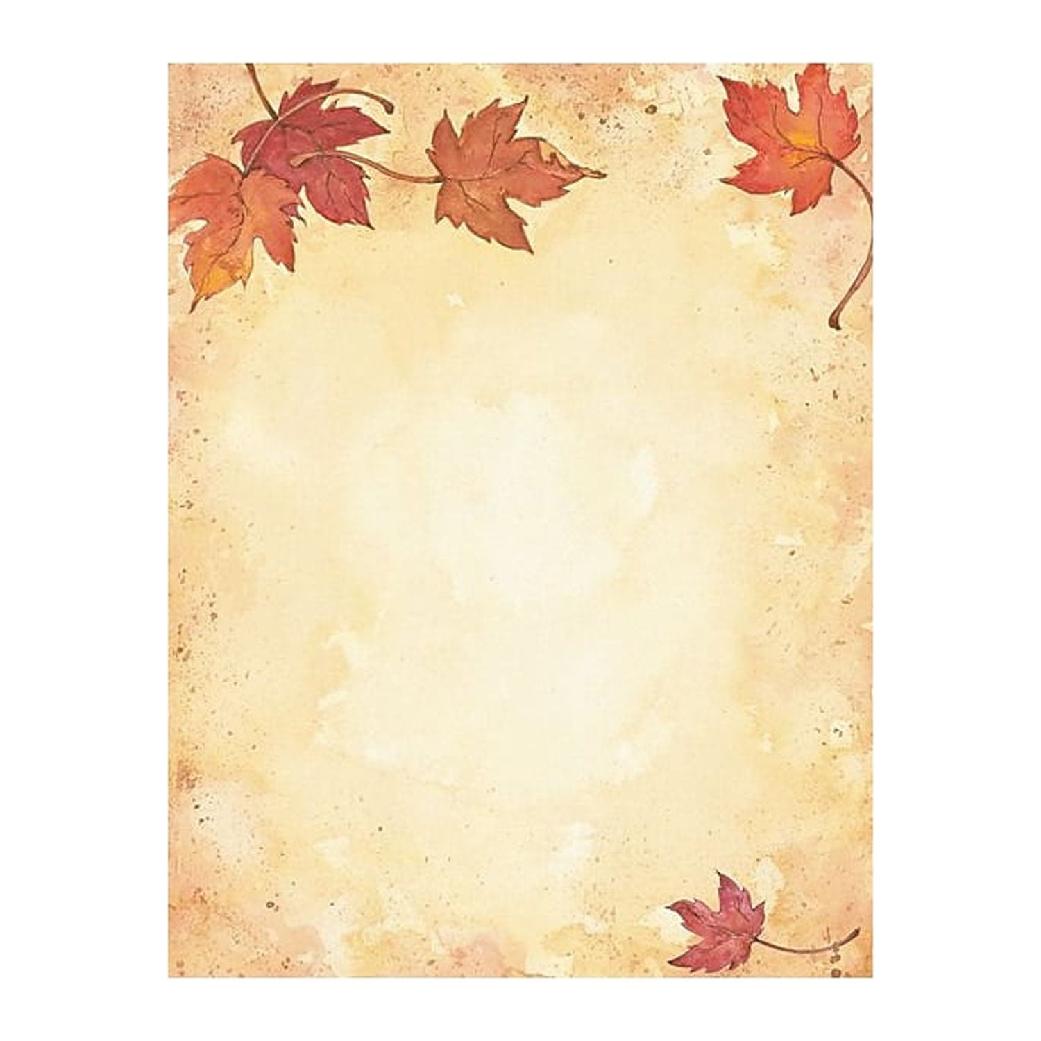 Great Papers Holiday Stationery Fall Leaves 80/Count 2014075