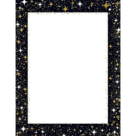 Great Papers! Jasper Sky Foil Letterhead, 8.5" x 11", 40 count