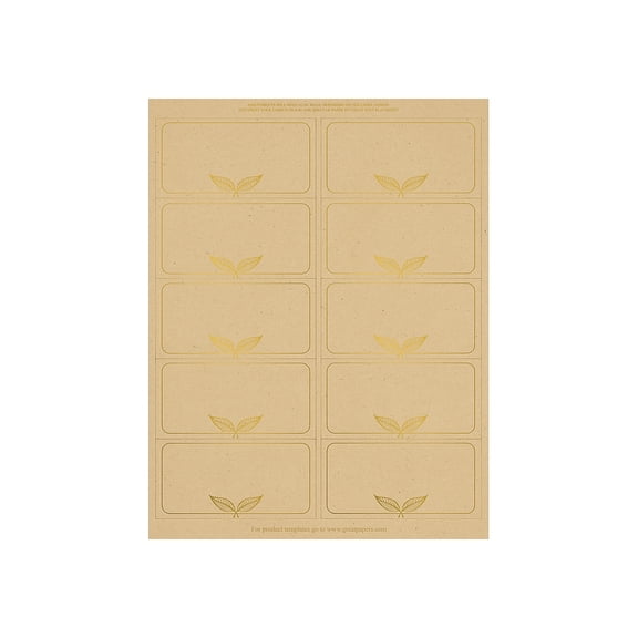 Great Papers! Kraft Everyday Address Label 50/Pack (2019113)