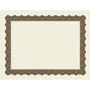 Great Papers! Metallic Border Printed Parchment Certificates, 8 1/2 x 11, Gold, Pack of 25