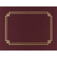 thumbnail image 1 of Great Papers Premium Textured Certificate Holder Burgundy 939503, 1 of 3