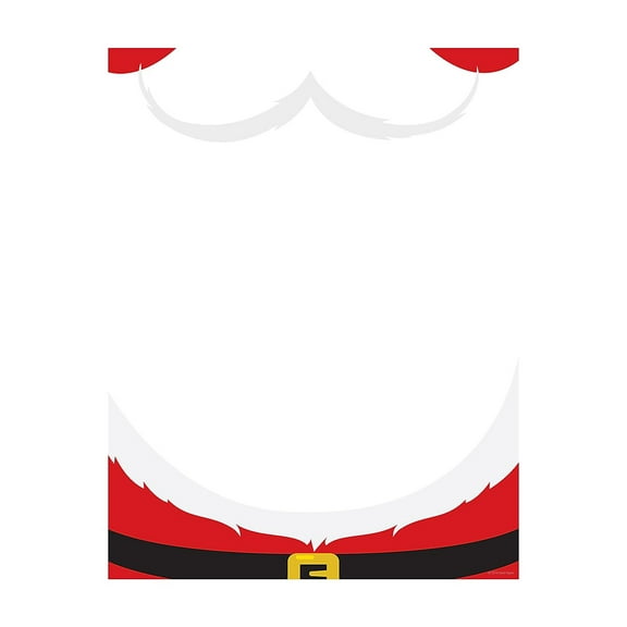 Great Papers! Santa's Beard Holiday Letterhead White 80/Pack (2019106)
