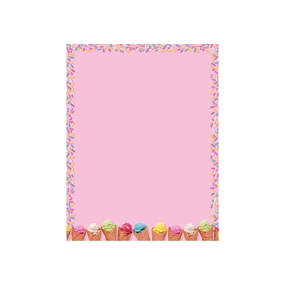 Great Papers! Scoops Everyday Letterhead Multicolor 80/Pack (2019072)