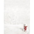 thumbnail image 1 of Great Papers! Snowman In Red Scarf Letterhead, 80 count, 11" x 8.5" (2011865), 1 of 1