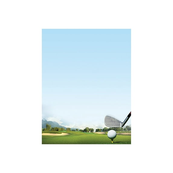 Great Papers! Tee Off Letterhead 8.5"H x 11"W 80 count (2017034)