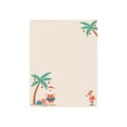thumbnail image 1 of Great Papers! Tropical Santa Holiday Letterhead Multicolor 80/Pack (2020109), 1 of 1