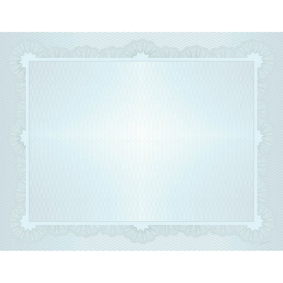 Great Papers Value Certificates 8.5" x 11" Grand Blue 50/Pack (2014027)