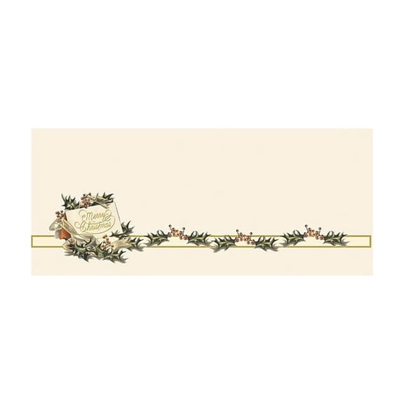 Great Papers! Vintage Christmas Holly #10 Envelopes, 40 count