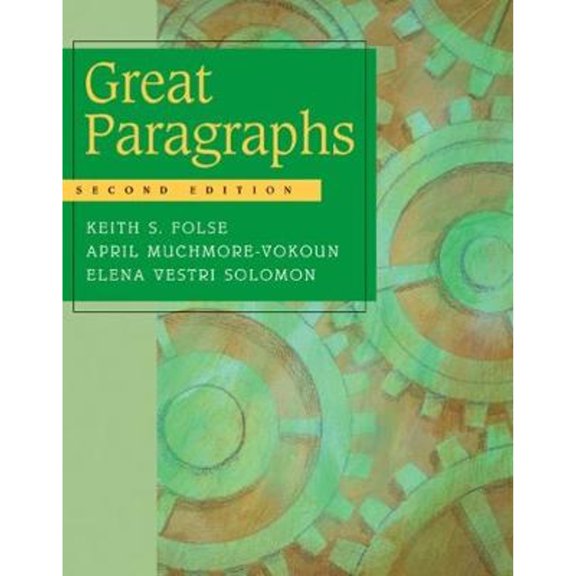 Pre-Owned Great Paragraphs (Paperback) 0618271929 9780618271924