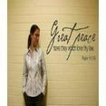 thumbnail image 1 of Great Peace Have Tey Which Love Thy– Living Room– Home Decor Sticker Vinyl Wall Decal, 1 of 2