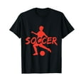 thumbnail image 1 of Great Penalty Kick Soccer Soccer Player n Fan Gift T-Shirt, 1 of 5