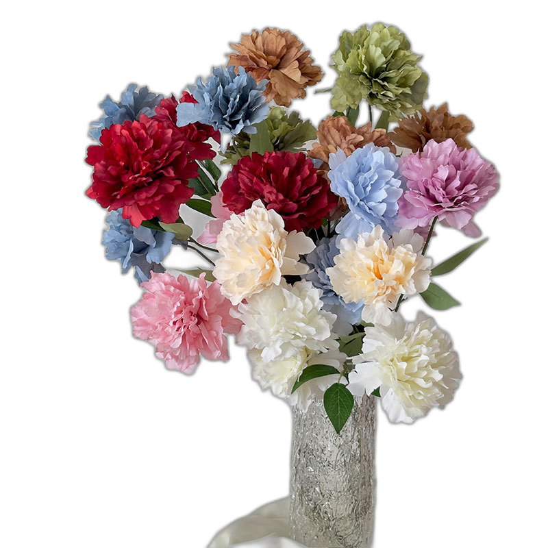 Great Peony Simulation Flower Wedding Flowing Flower Road Drawing