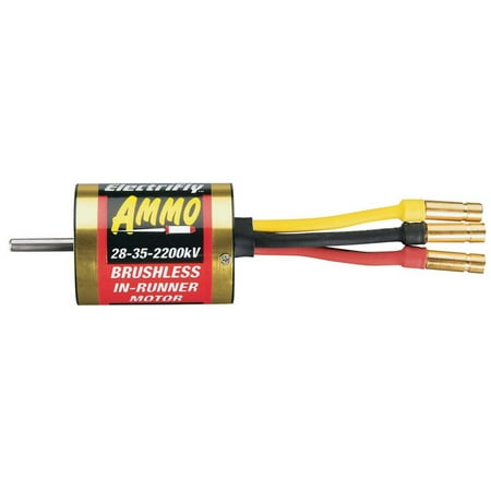 Great Planes Ammo 28-35-2200 In-Runner Brushless Motor GPMG5190 Electric Brushless Motors Air