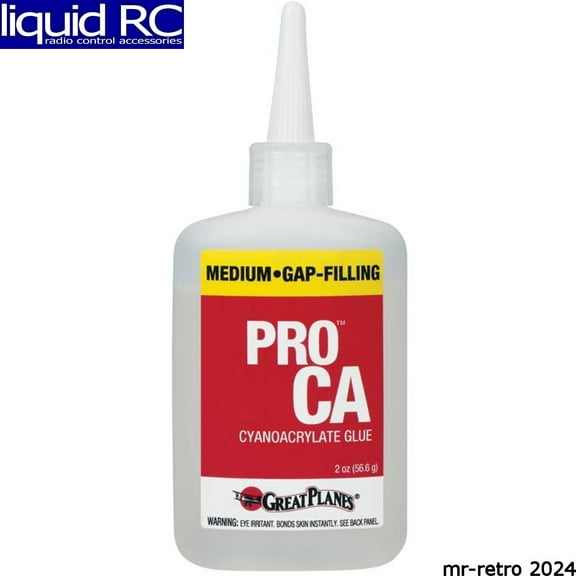 Great Planes MR6009 Pro Ca+ Glue Medium 2 Oz