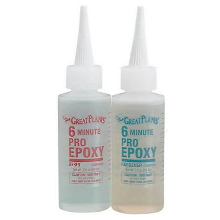 Great Planes Pro Epoxy 6-Minute Formula 4 oz GPMR6042 Miscellaneous Airplane Accessories