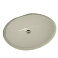 thumbnail image 1 of Great Point Collection Nantucket Sinks 17 Inch X 14 Inch Undermount Ceramic Sink In Bisque UM-17x14-B-K, 1 of 5