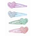 thumbnail image 1 of Great Pretenders Sparkle Heart Bobble, Set of 4, 1 of 1