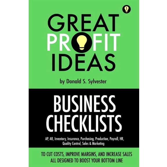 Great Profit Ideas - Business Checklists (Paperback)
