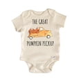 thumbnail image 1 of Great Pumpkin Pickup Truck Fall Halloween Baby Gift Baby Onesie®, 1 of 5