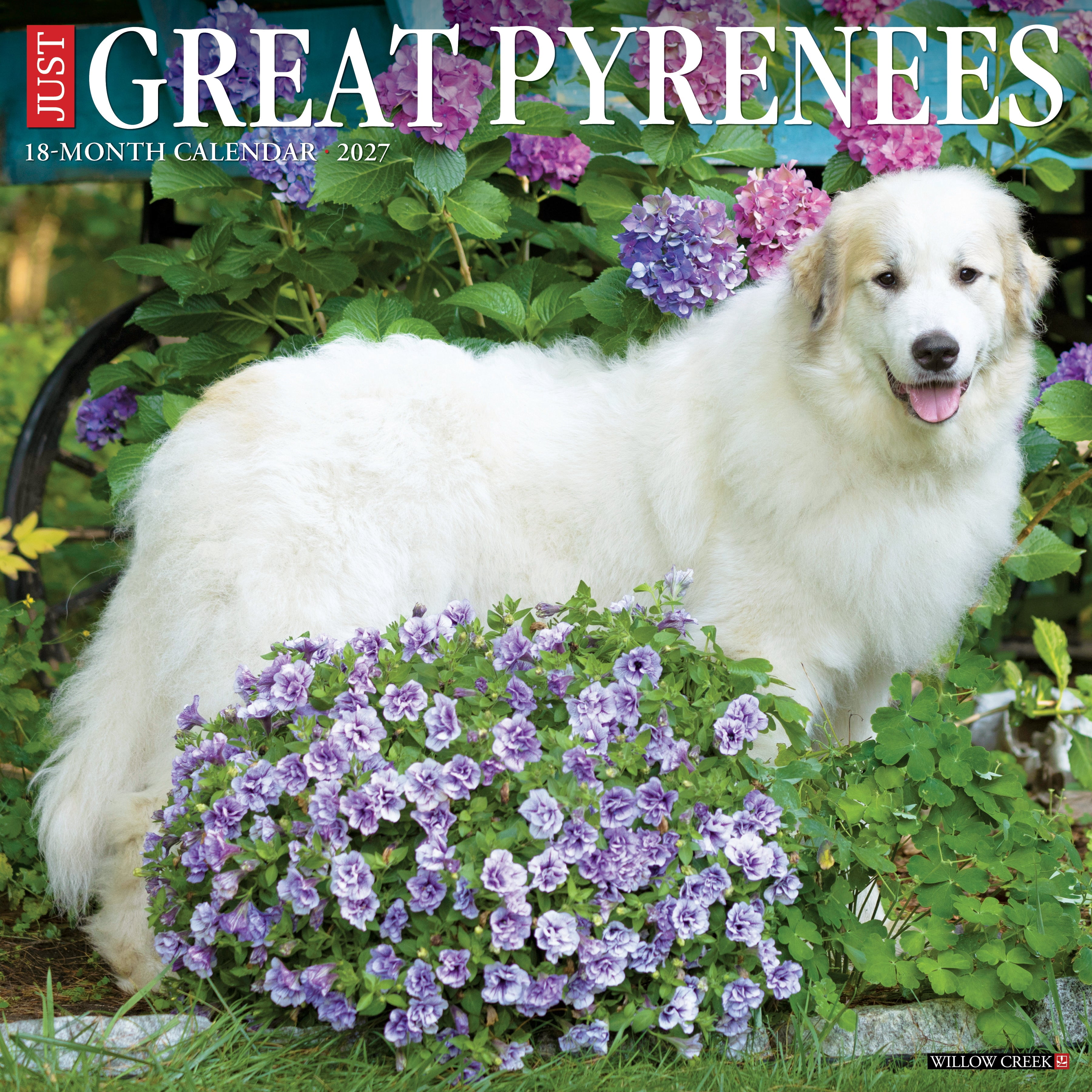 Willow Creek Press, Great Pyrenees 2027 Wall Calendar