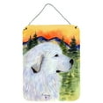 thumbnail image 1 of Great Pyrenees Aluminium Metal Wall or Door Hanging Prints, 1 of 2