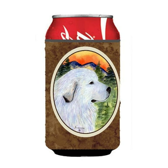 Great Pyrenees Can or bottle sleeve Hugger 12 oz.