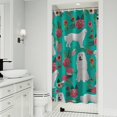 thumbnail image 1 of Great Pyrenees Dog and Pioneer Flower Shower Curtain 36"x72" ,Bathroom Decorative Shower Curtains Set with 12 Hooks,Modern Waterproof Washable Shower Curtain, 1 of 6
