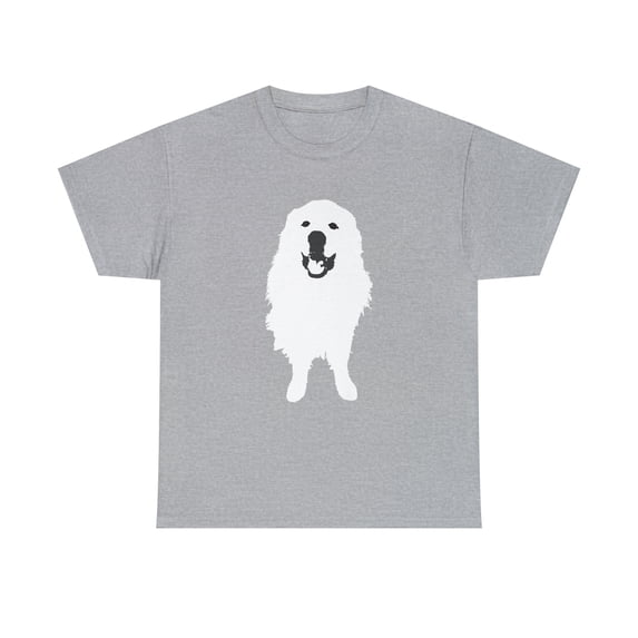 Great Pyrenees Dog Smiling T-shirt