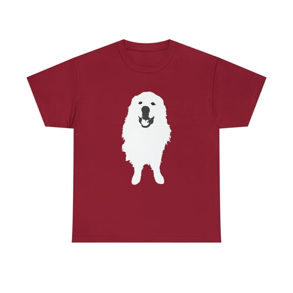 Great Pyrenees Dog Smiling T-shirt