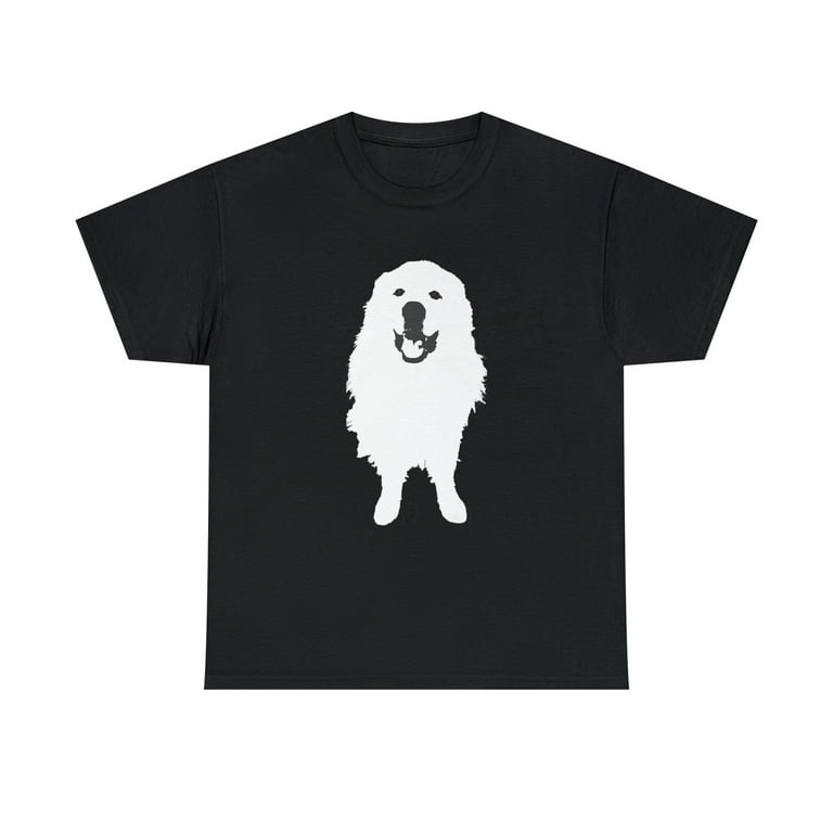 Great Pyrenees Dog Smiling T-Shirt Great Pyrenees Dog Smiling T-Shirt