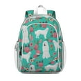 thumbnail image 1 of Great Pyrenees Dog and Flower Backpack for School,Cute School Bag,Schoolbag with Adjustable Shoulder Straps & Padded Back,15"x11.42"x5.5", 1 of 6