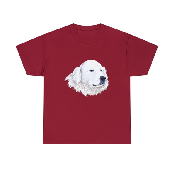 Great Pyrenees Face Dog Lovers T-shirt