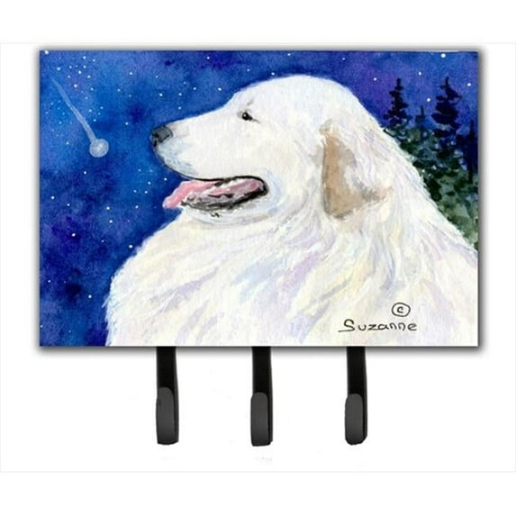 Great Pyrenees Leash Holder Or Key Hook