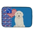 thumbnail image 1 of Great Pyrenees USA American Dish Drying Mat 14 in x 21 in, 1 of 5