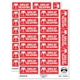 thumbnail image 1 of Great Reading Cat with Book Teacher Student School Sticker Set - Red - Matte Finish - 2.00" Large, 1 of 7