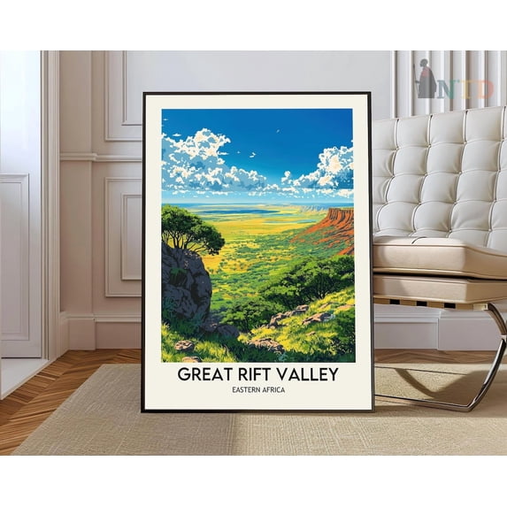 Great Rift Valley Print Great Rift Valley Wall Art Great Rift Valley ...