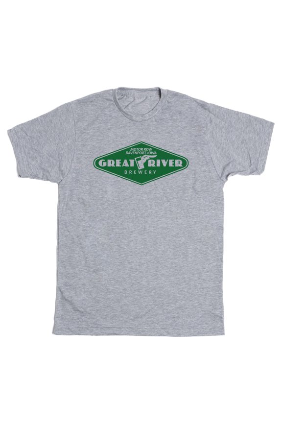 Great River Brewery Logo Graphic Tee TShirt Gift