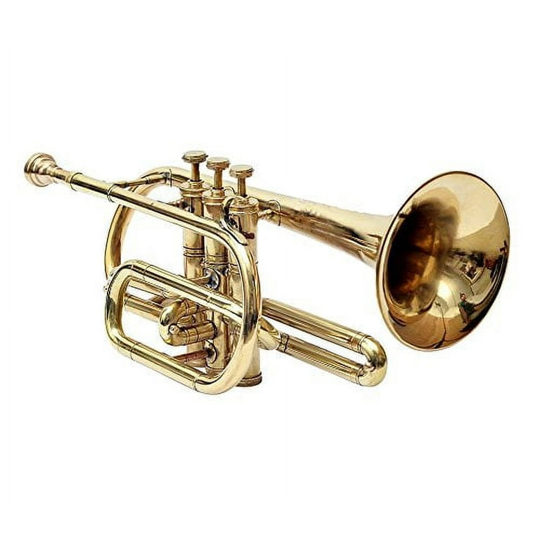Great SAI MUSICAL Bb Cornet Brass Musical Instrument For Intermediate Sale Percentage On Walmart