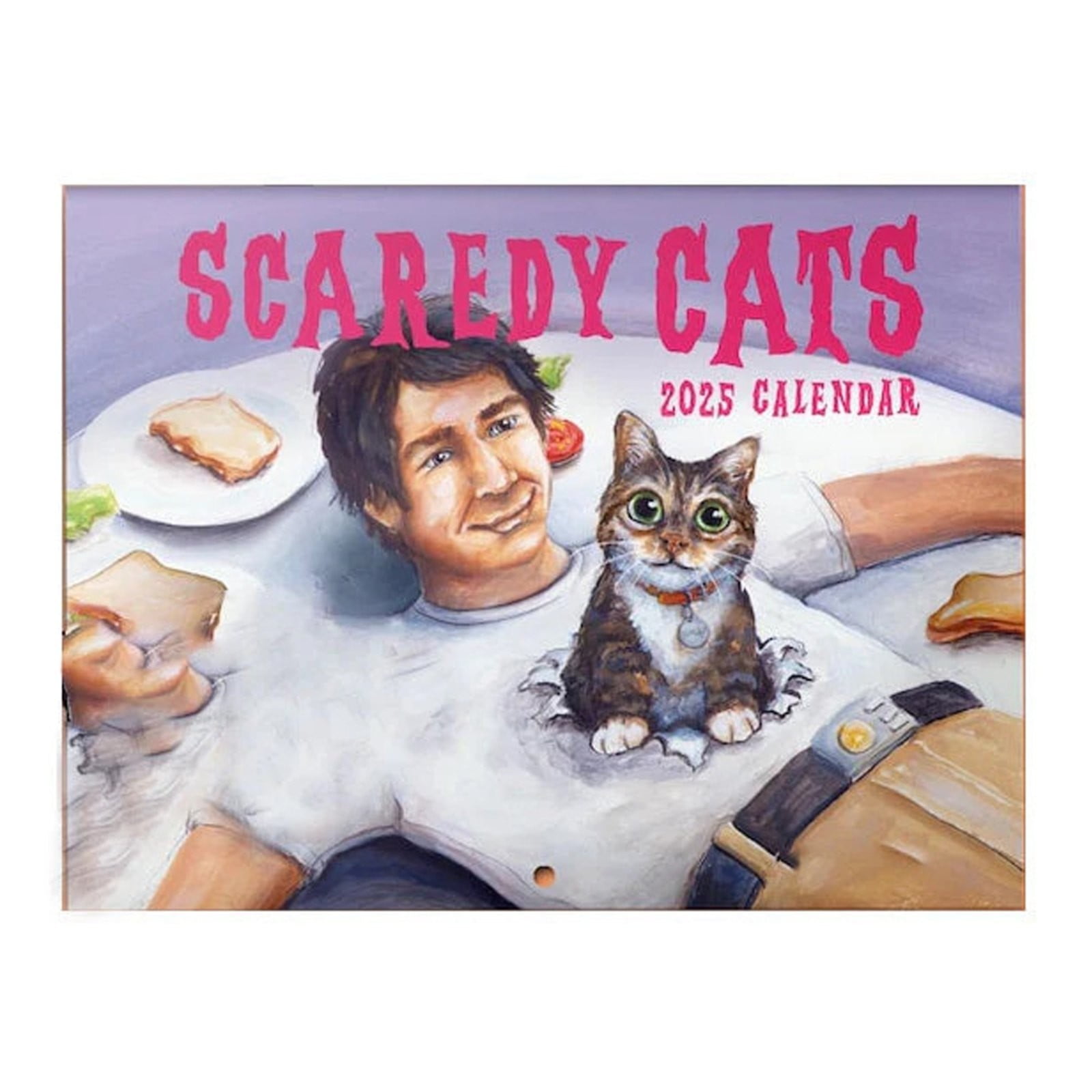 Great Sale!2025 Weird Cat Calendar Scaredy Cats 2025 Monthly Calendar Great Sale!2025 Weird Cat Calendar Scaredy Cats 2025 Monthly Calendar