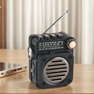 Portable Radio, EEEkit Battery Operated Radio with Big Speaker, Great ...