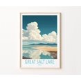 Great Salt Lake Utah Scenic Wall Art Print, Utah Nature Home Decor ...