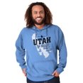 thumbnail image 1 of Great Salt Lake Utah State Pride Hoodie Sweatshirt Women Men Brisco Brands S, 1 of 6