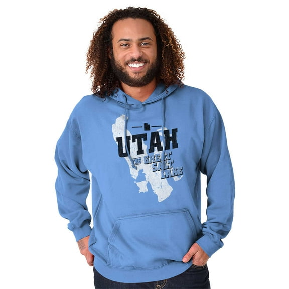 Great Salt Lake Utah State Pride Hoodie Sweatshirt Women Men Brisco Brands S