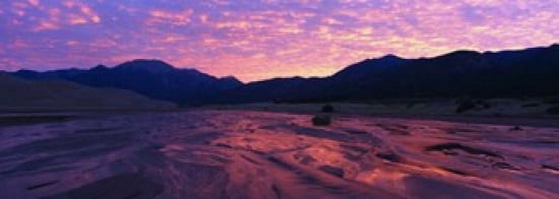 Great Sand Dunes National Monument CO Canvas Art - Panoramic Images (34 x 12)
