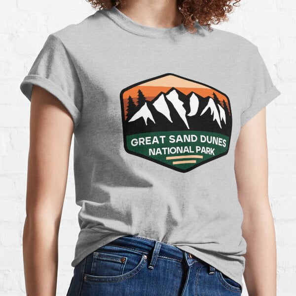 Great Sand Dunes Front Unisex Oversized T-Shirt